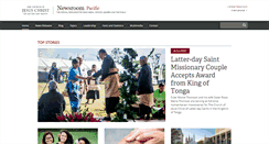 Desktop Screenshot of mormonnewsroom.org.nz