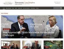 Tablet Screenshot of mormonnewsroom.org.uk